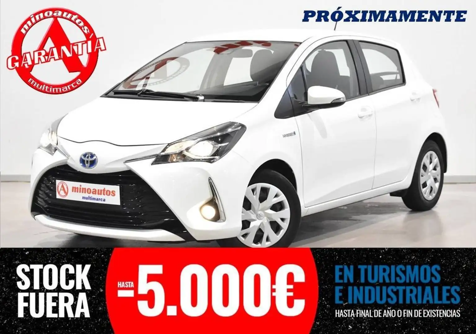 Toyota Yaris 1.5 HYBRID 100H BUSINESS Blanco - 1