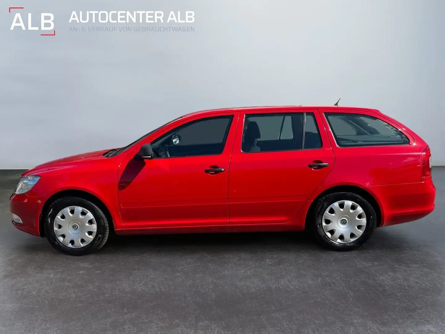 Skoda Octavia Combi Active TDI/KLIMA/EURO5/1.HAND/EFH/ Rot - 2