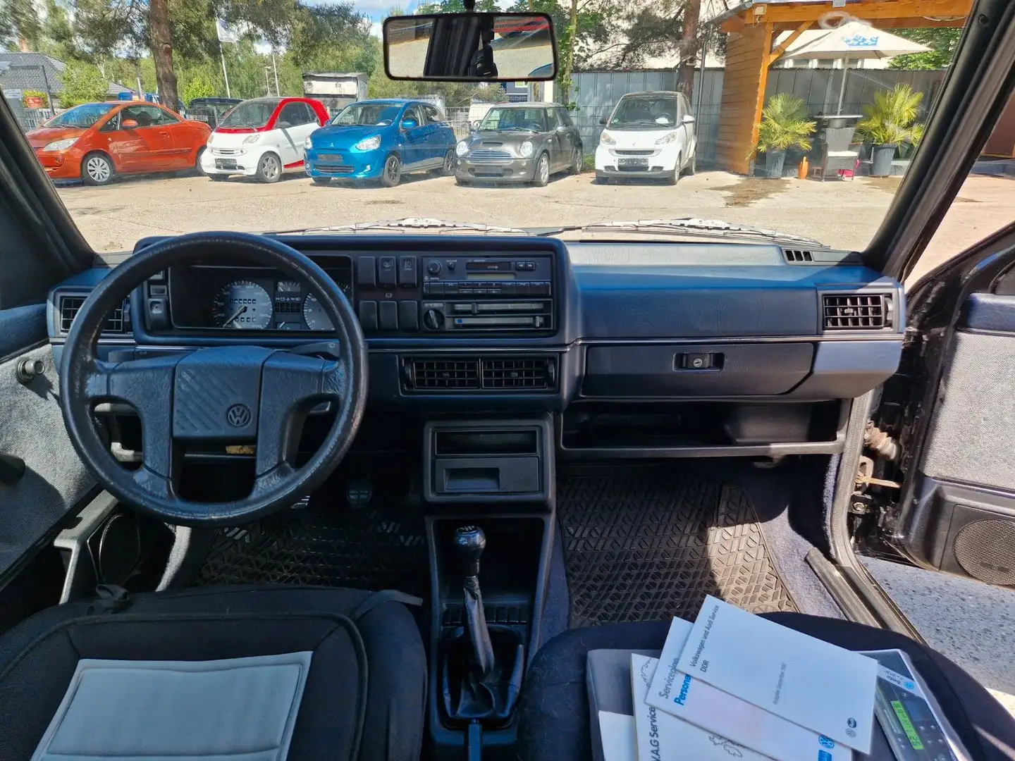 Volkswagen Golf GOLF II 1.8i GL 1.HAND OLDTiMER TÜV NEU Černá - 2