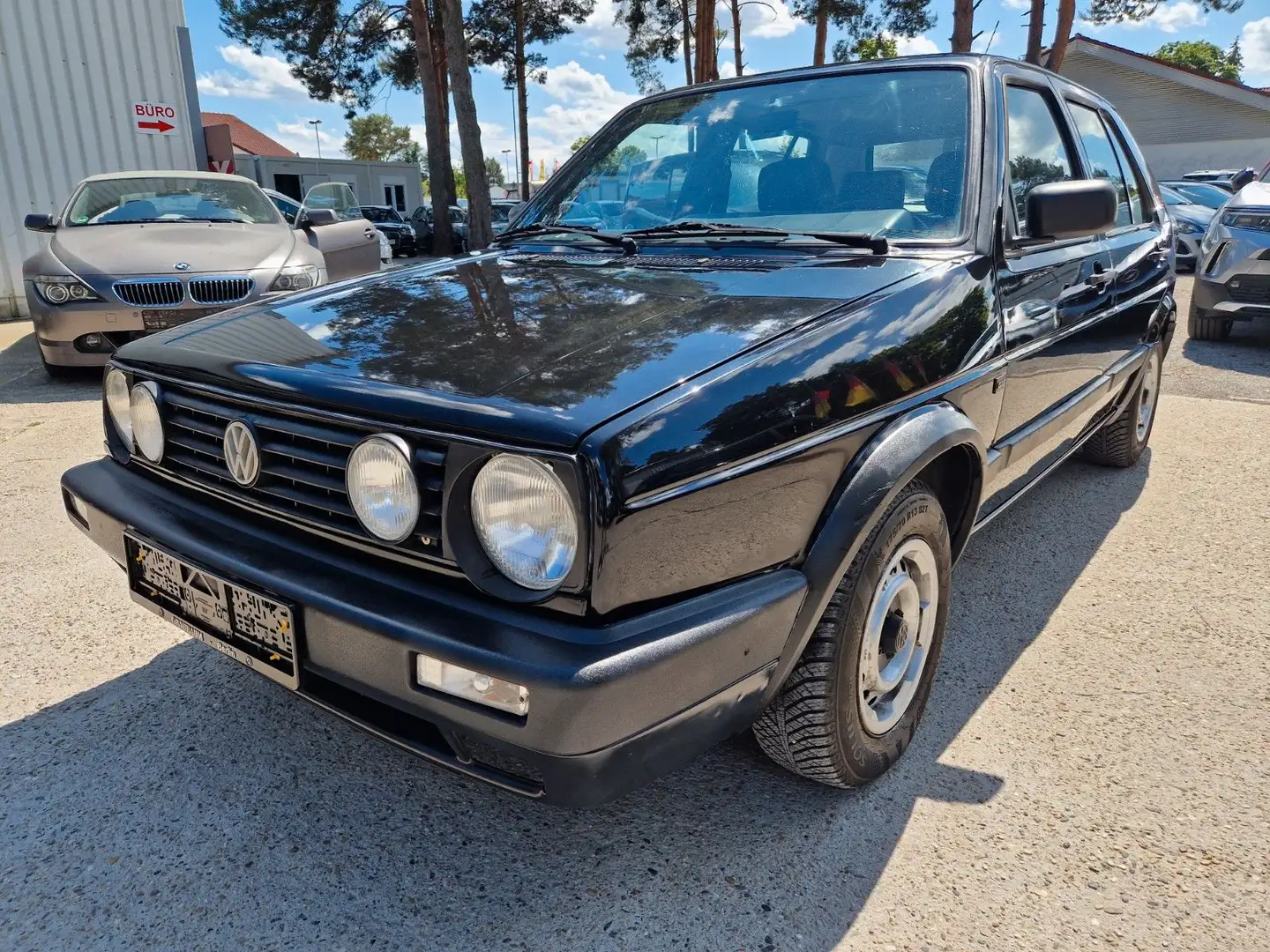 Volkswagen Golf GOLF II 1.8i GL 1.HAND OLDTiMER TÜV NEU Černá - 1