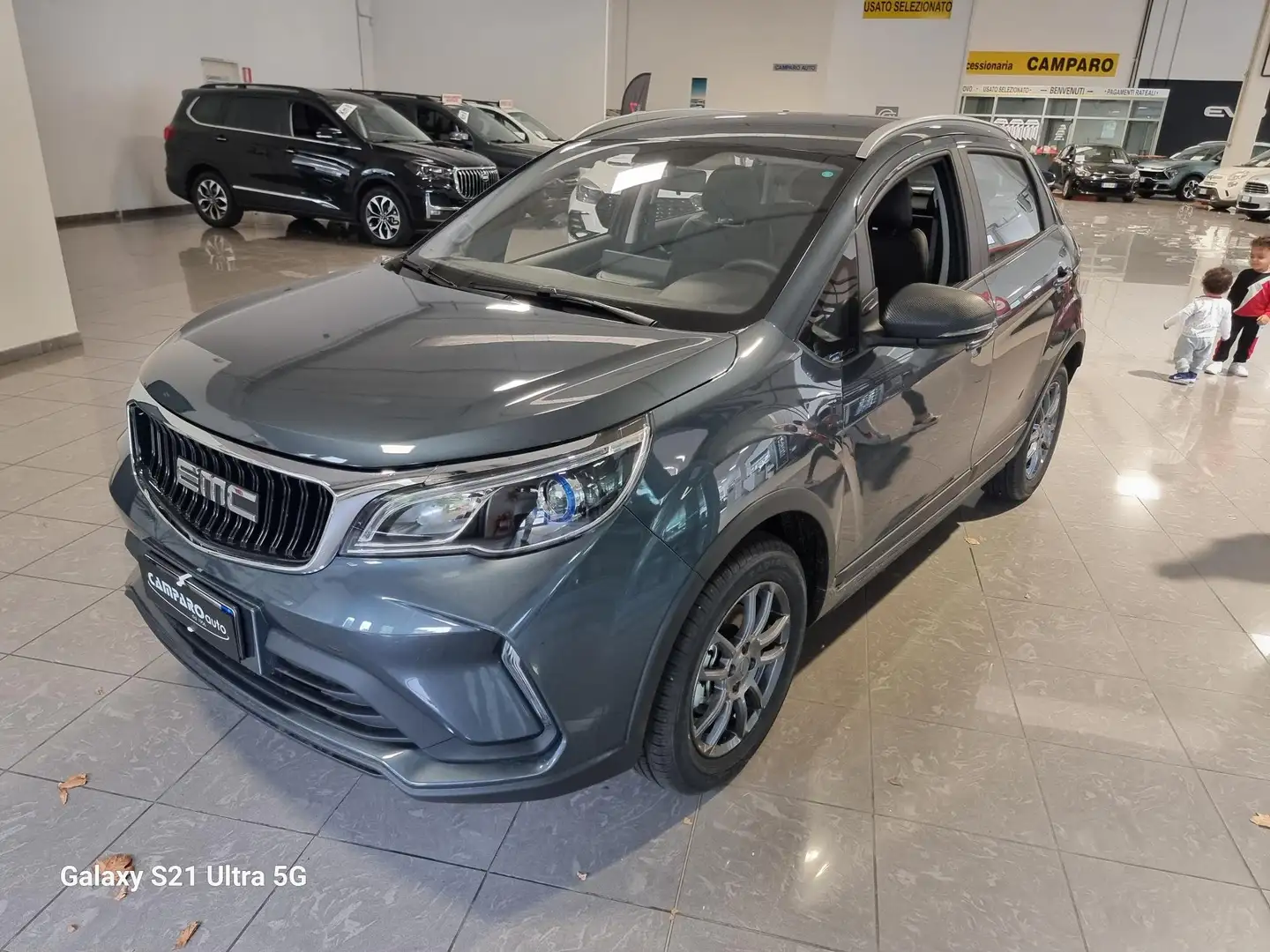 EMC QUATTRO 1.5 BENZINA 103cv KM 0 DEL 2025 OK NEOPATENTATI Gris - 1