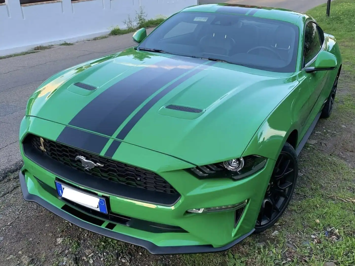 Ford Mustang Mustang VI Fastback 2.3 ecoboost 290cv my19 Green - 1