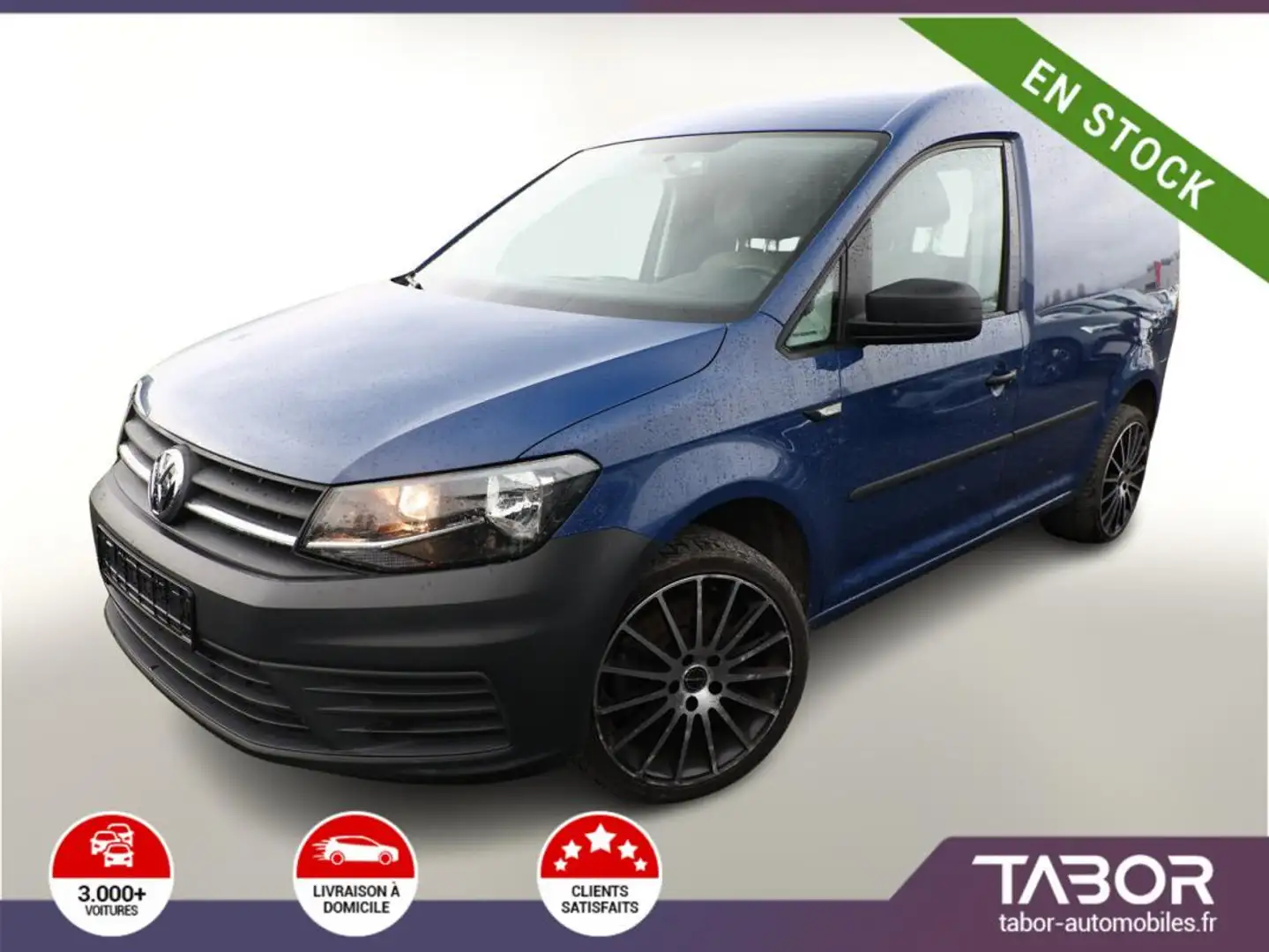 Volkswagen Caddy 1.4 TSI 130 DSG CompC radars Bleu - 1