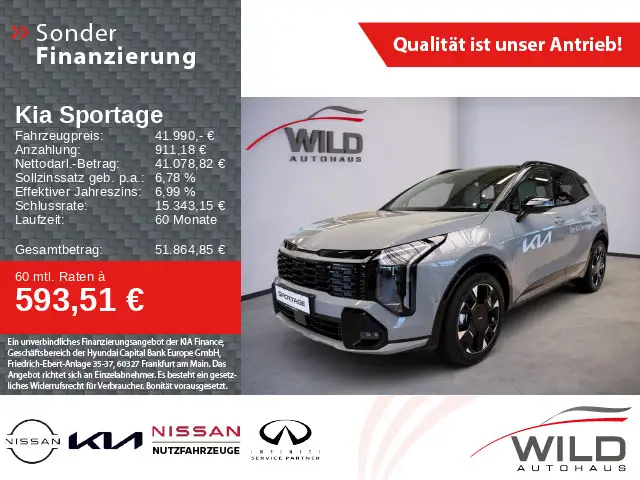 Kia Sportage 1.6T AWD DCT GT Line Sound, Pano, Drive