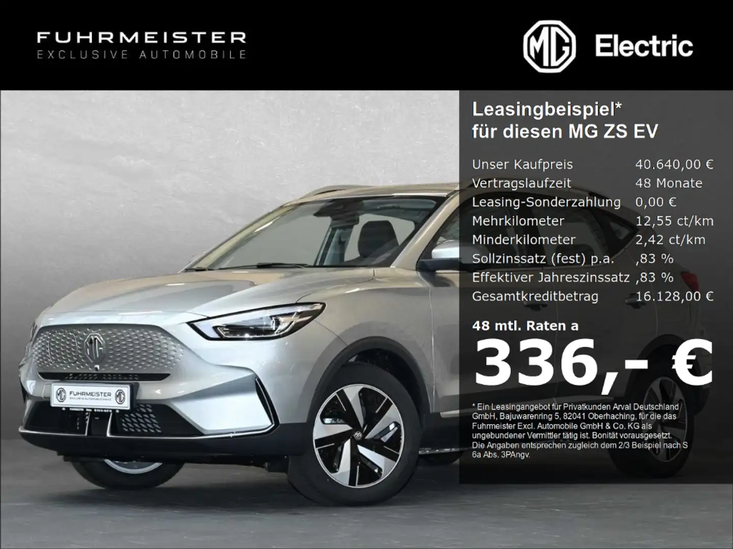 MG ZS Maximal Luxury PDC 360 Grad Schiebedach Silver - 1