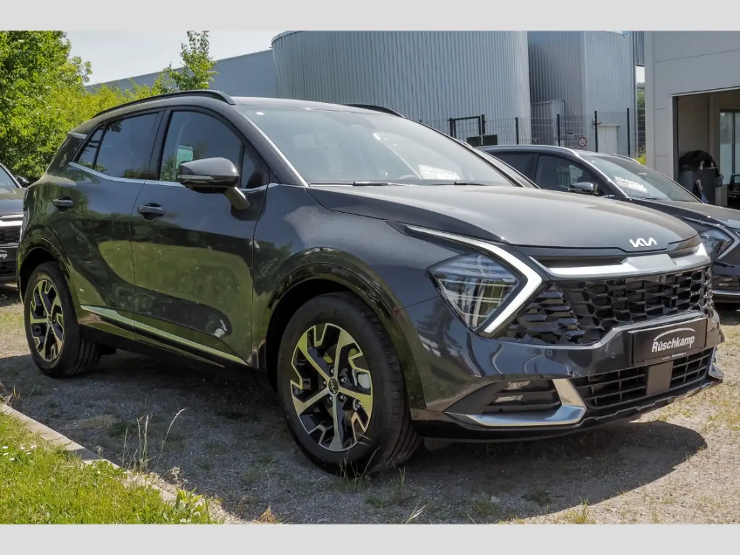 Kia Sportage Spirit 1.6CRDi 48V Pano-Dach 360 Kamera AHK Navi P Grau - 2