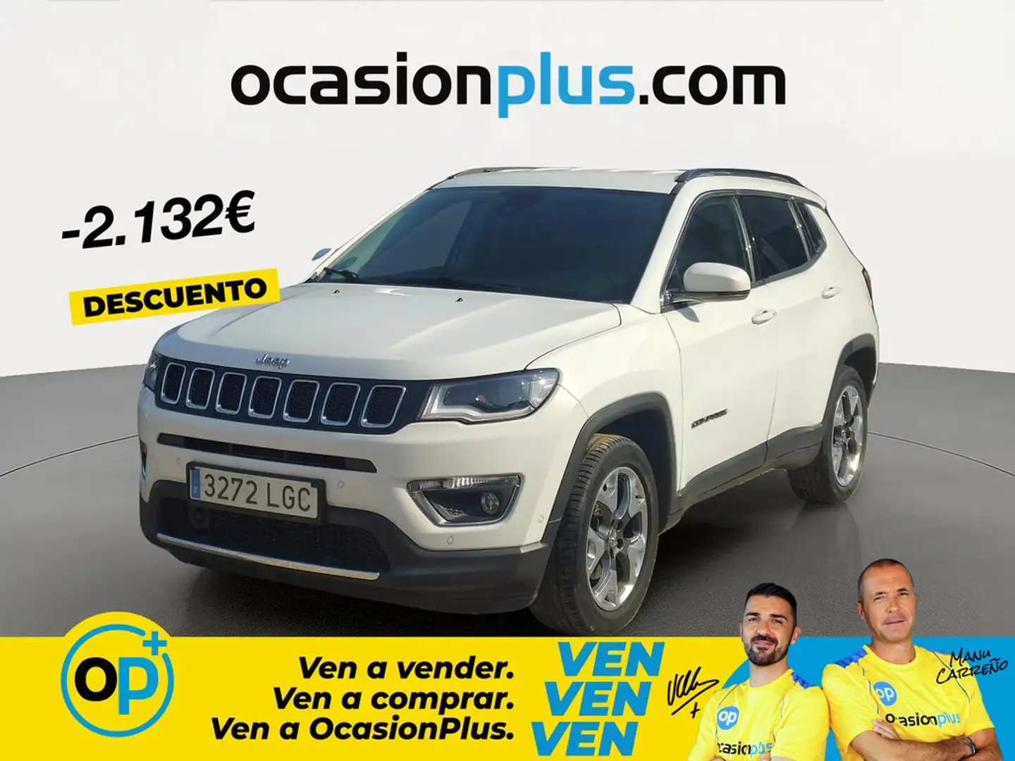 Jeep Compass 1.4 Multiair Limited 4x2 103kW Blanco - 1