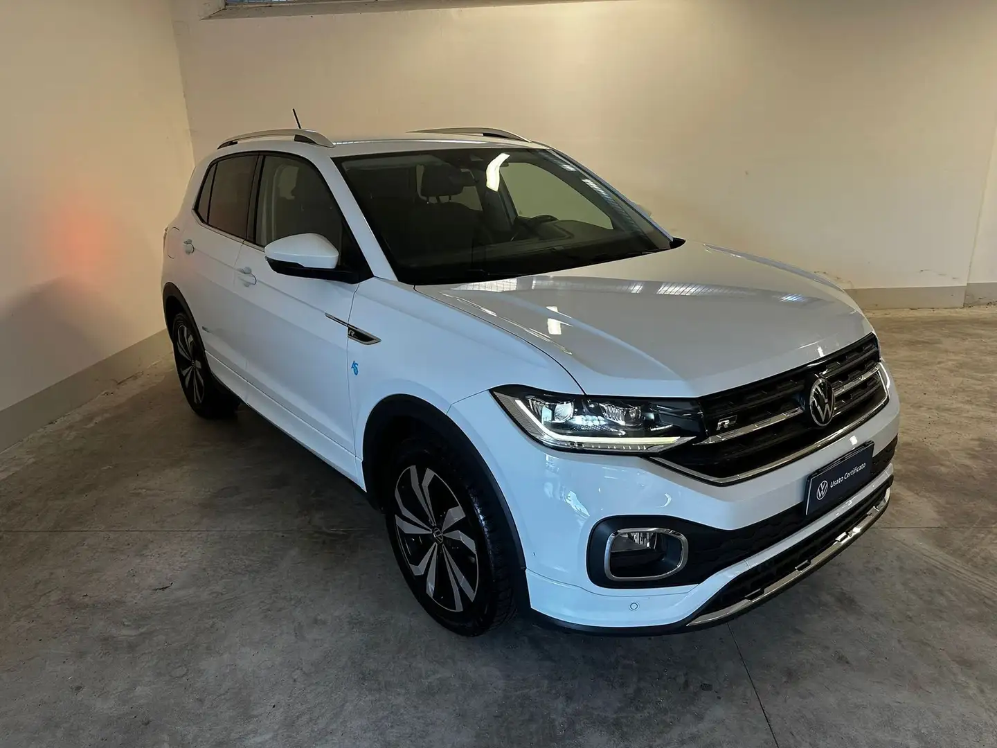 Volkswagen T-Cross 1.0 TSI 110 CV Advanced Blanc - 1