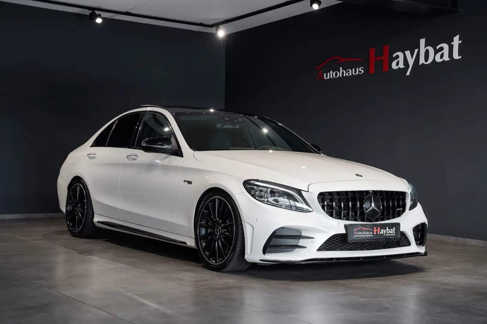 Mercedes-Benz C 43 AMG Perf.Sitze+Abgas-KW-Pano-HuD-MB100 Blanc - 1