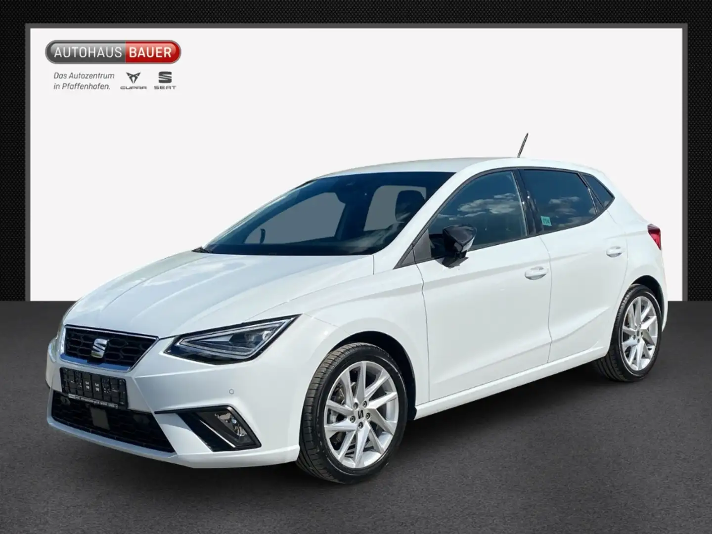 SEAT Ibiza FR 1.0 TSI FULLINK VOLLED DIGICOCKPIT PDC V+H KAME Weiß - 1
