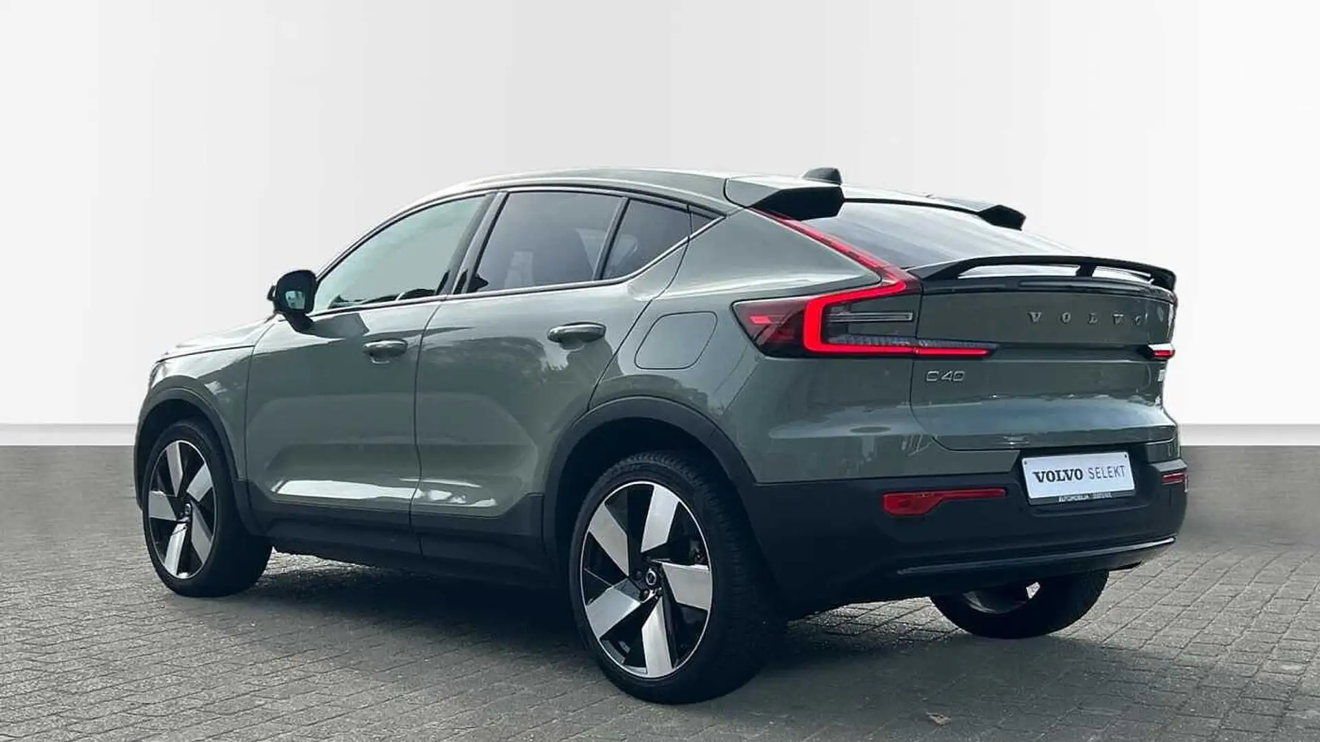 Volvo C40 Recharge Plus Single Motor | Kunstnubuck / Microte Zelená - 2