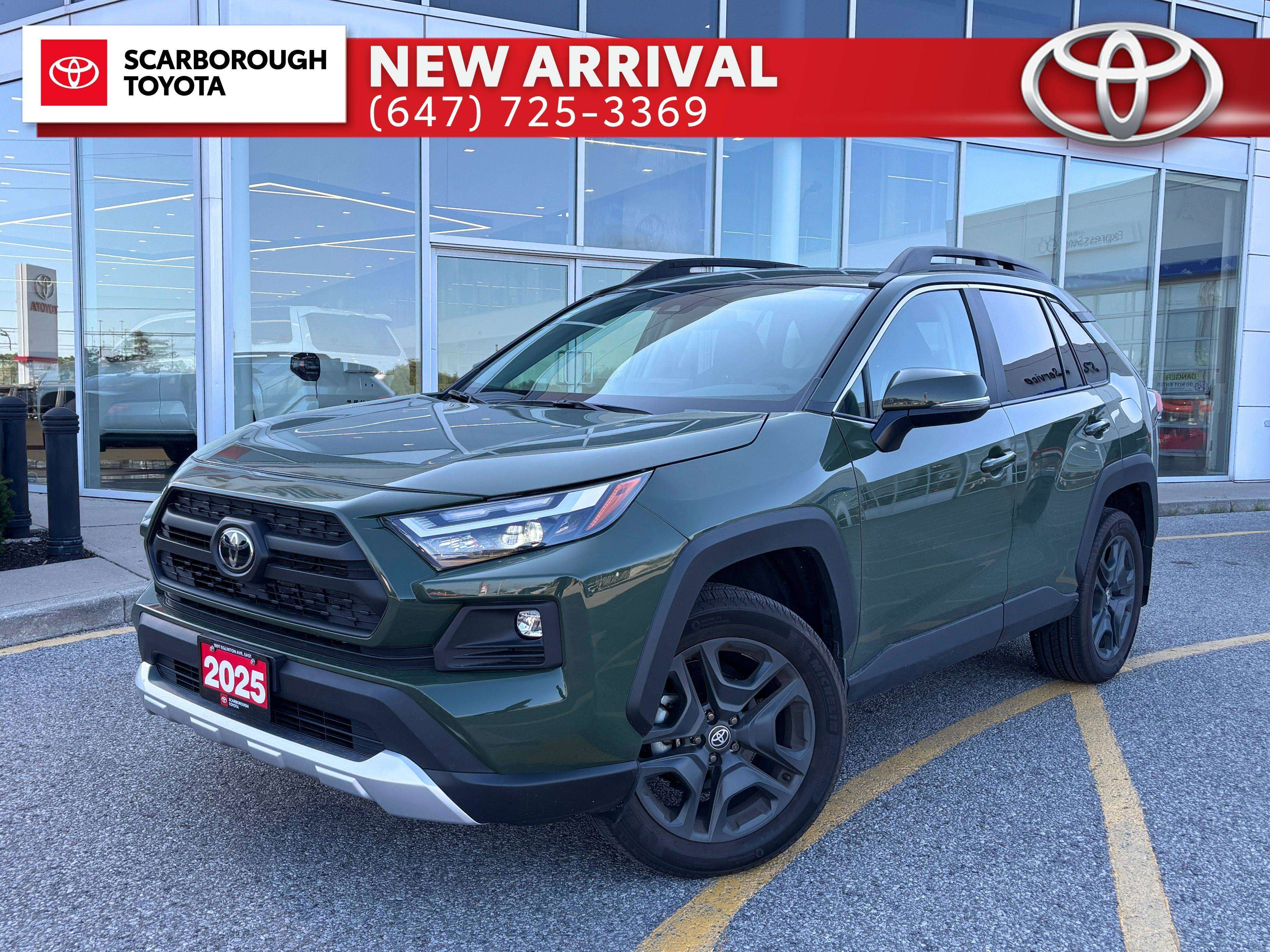 Green 2025 Toyota RAV4 SUV / Crossover 8-Speed Automatic