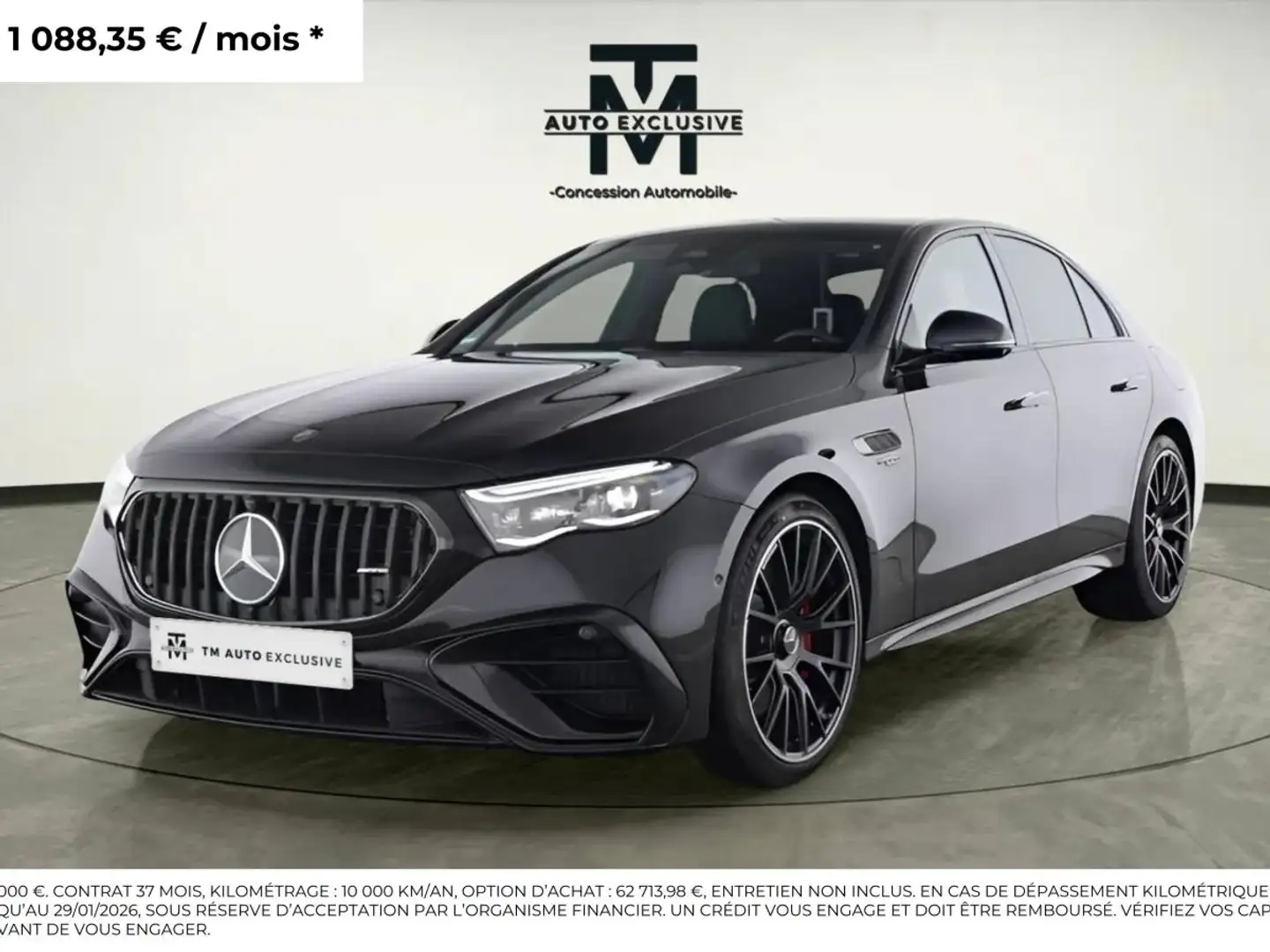 Mercedes-Benz E 53 AMG 53 Hybrid AMG Speedshift TCT 9G AMG 4Matic%2B Noir - 1