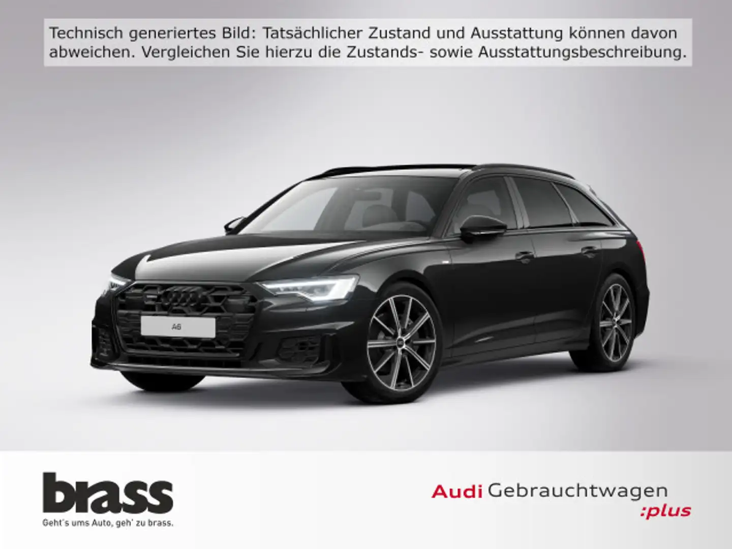 Audi A6 Design S line 45 TDI quattro180(245)kW( Schwarz - 1