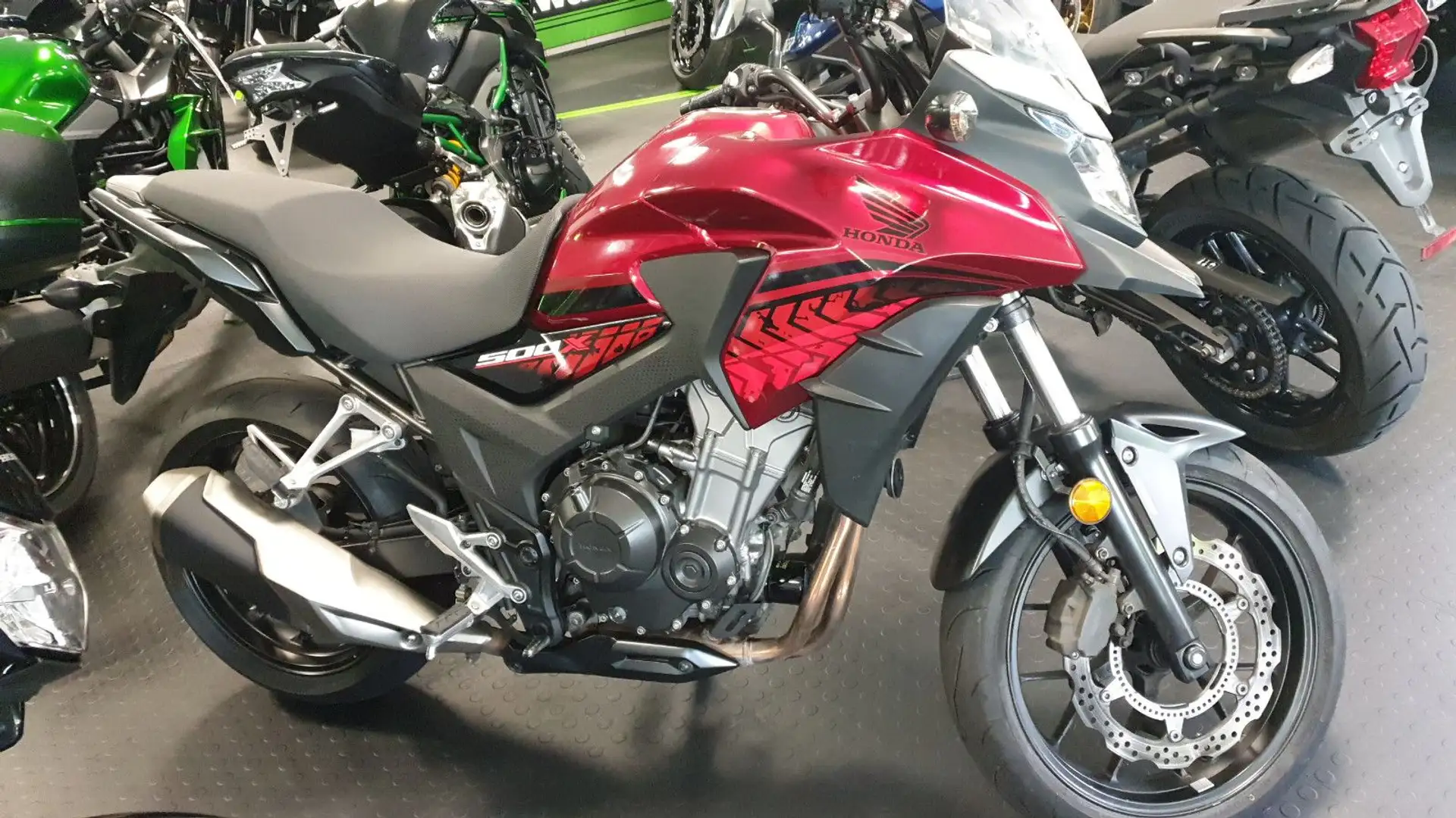 Honda CB 500 XA Rouge - 1