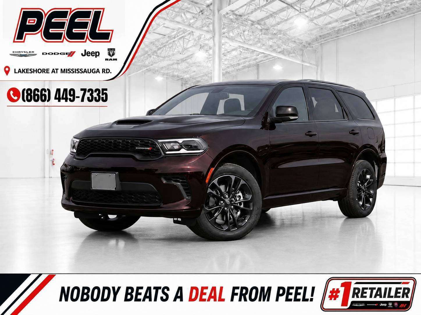 Red 2026 Dodge Durango SUV / Crossover All-Wheel Drive 8-Speed Automatic