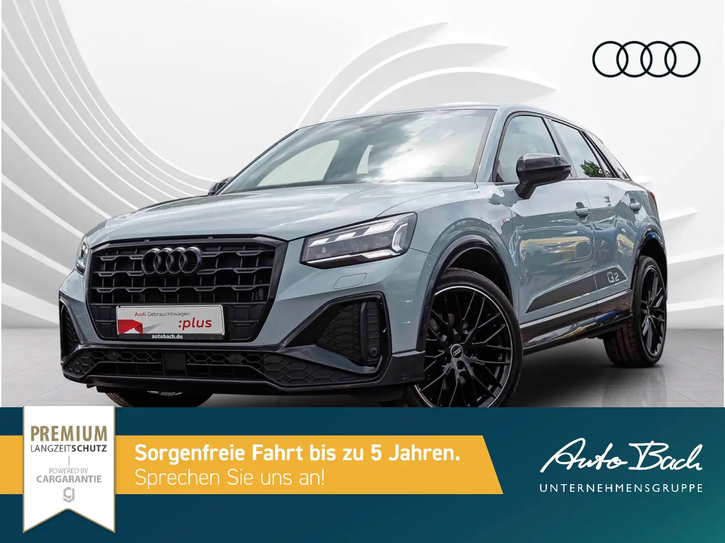 Audi Q2 S line edition one 35TFSI Stronic Navi LED vi Grau - 2