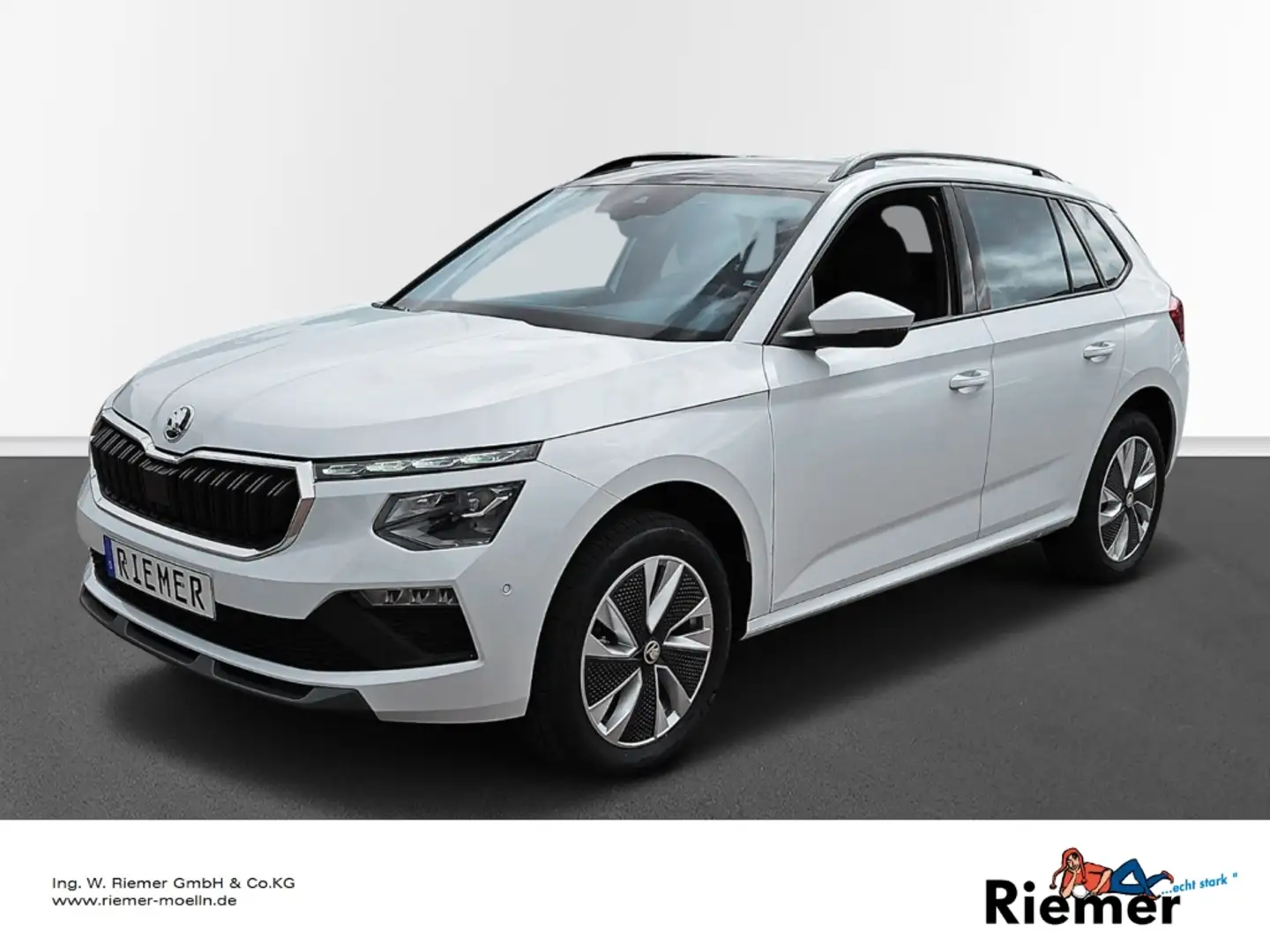 Skoda Kamiq Selection 1.5 TSI DSG+Navi AMUNDSEN, Side Assist, Weiß - 1