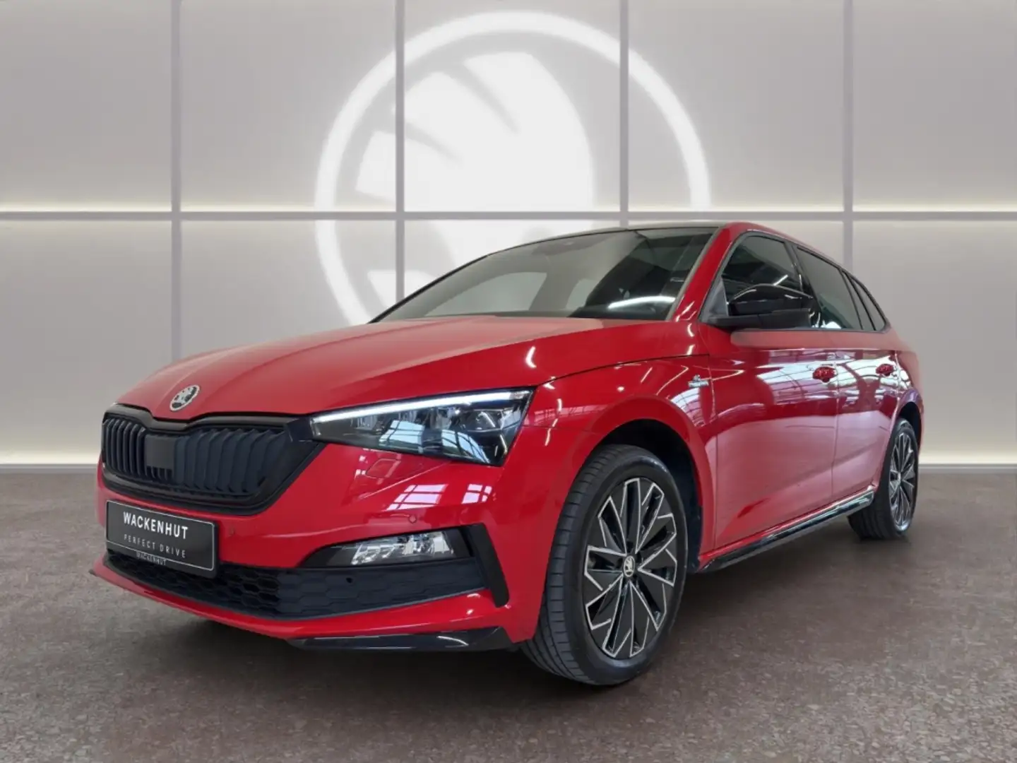 Skoda Scala 1.5l TSI MONTE CARLO AHK+PANO+ACC+AMUNDSEN Rot - 1