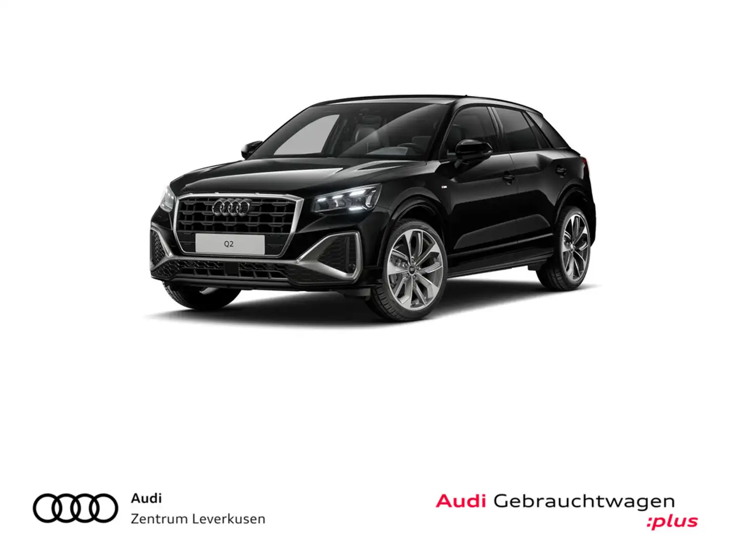 Audi Q2 1.0 30 TFSI S line MATRIX AHK SHZ PDC NAVI Schwarz - 1