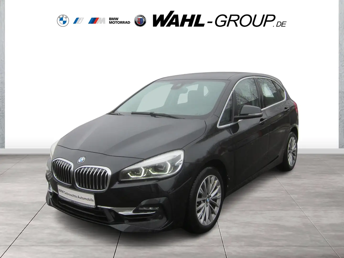 BMW 220 i ACTIVE TOURER LUXURY LINE NAVI SPORTSITZE  RFK L Schwarz - 1
