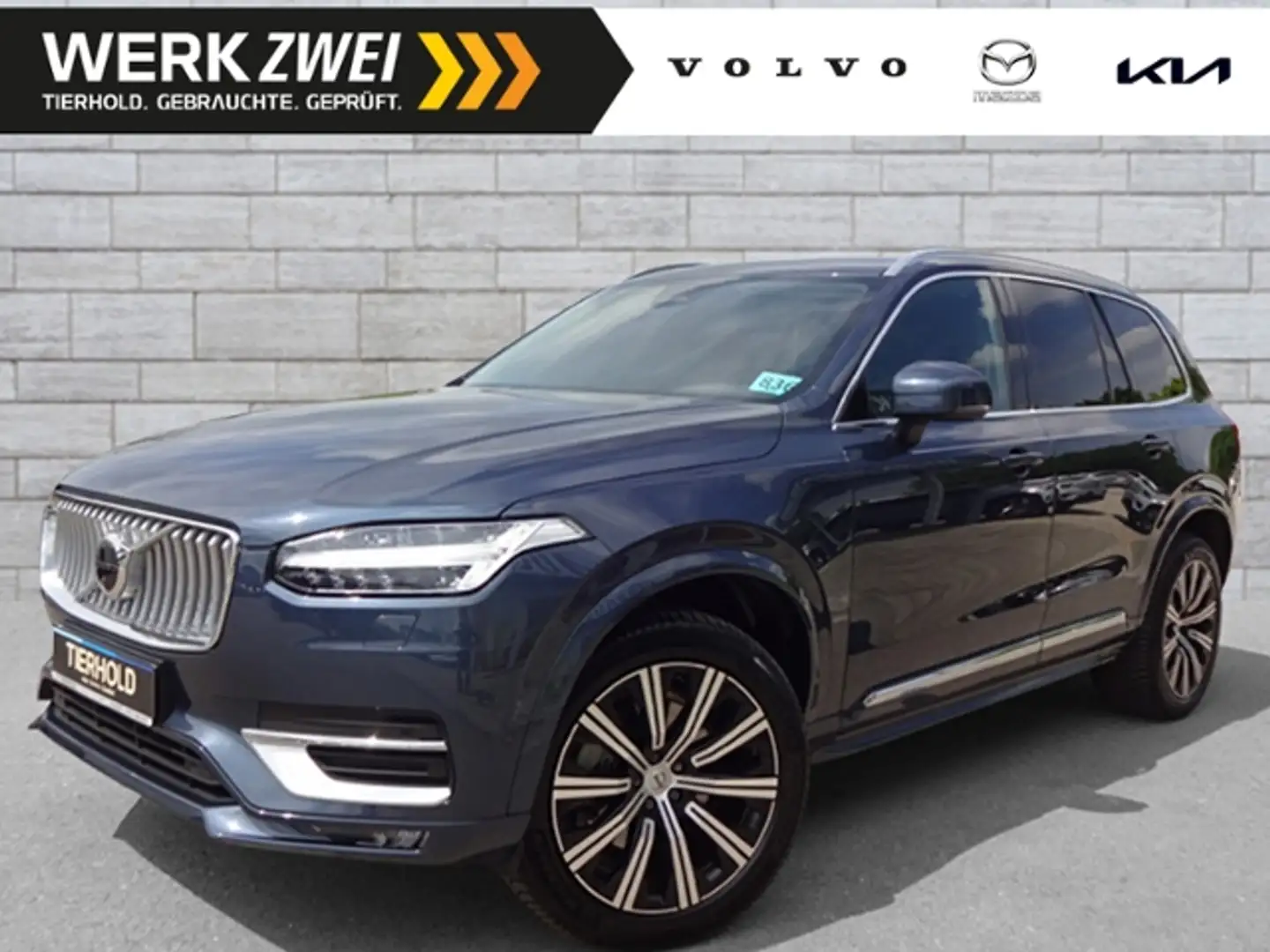 Volvo XC90 B5 Plus Bright AWD ACC BLIS 360° 7Sitze 20" Blau - 1