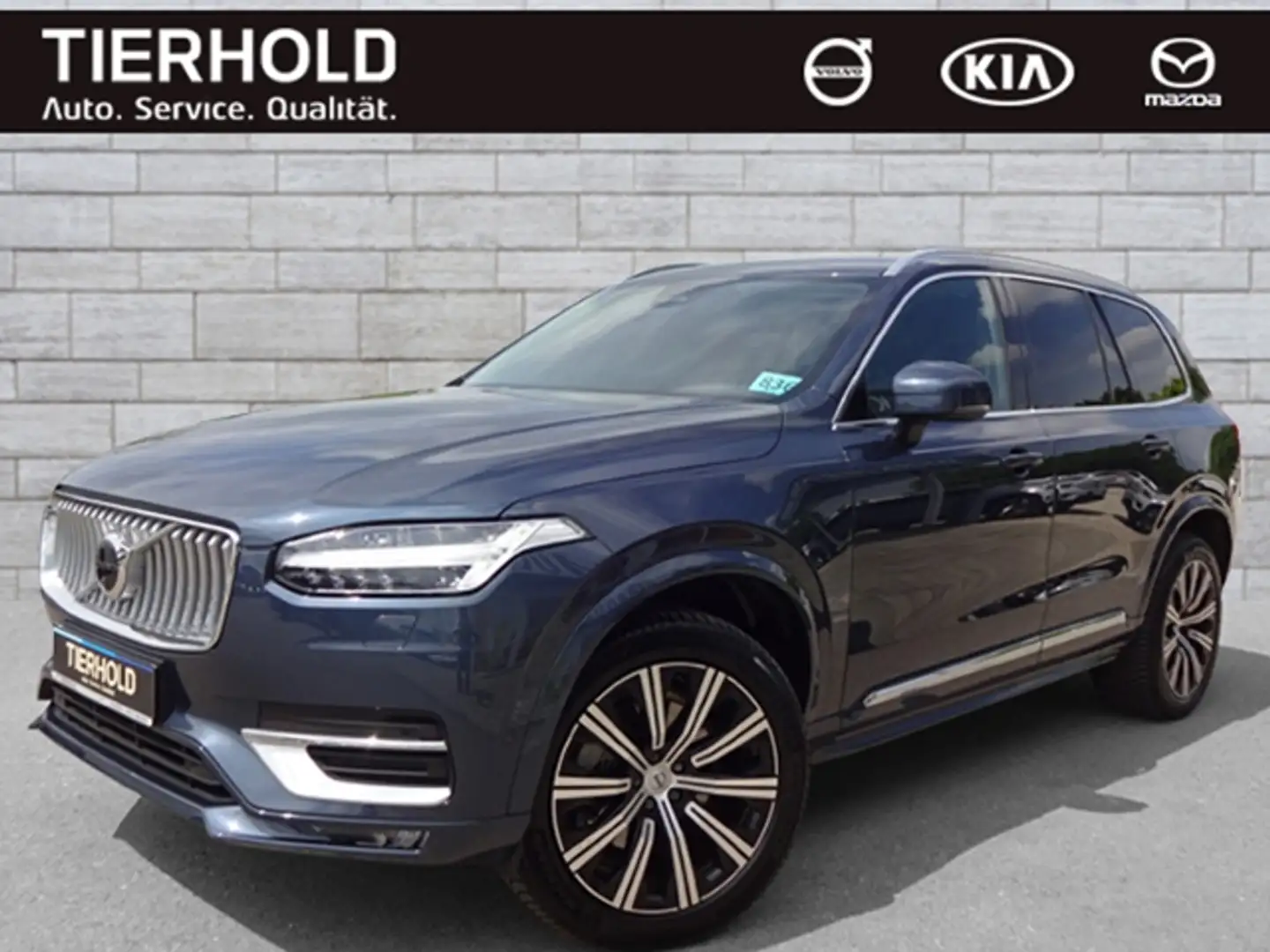 Volvo XC90 B5 Plus Bright AWD ACC BLIS 360° 7Sitze 20" Blau - 2