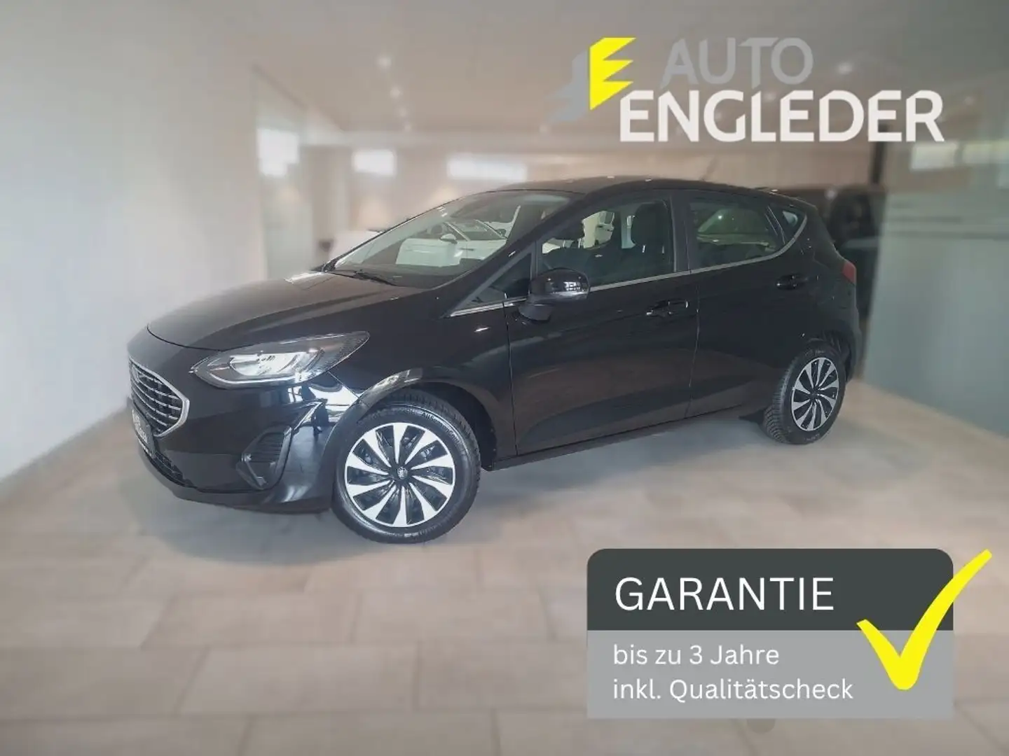 Ford Fiesta Titanium 1,0 EcoBoost Hybrid Start/Stop Mild-Hy... Schwarz - 1