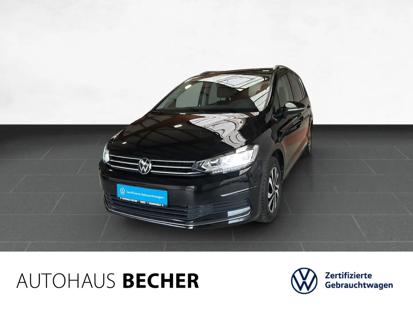 Volkswagen Touran Comfortline 1,5 TSI DSG /AHK/NAVI/LED/ Schwarz - 1