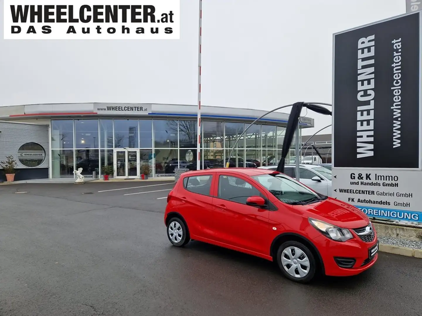 Opel Karl 1,0 Ecotec Edition * NUR 14.000 KM * AKTIONSPREIS Rot - 1