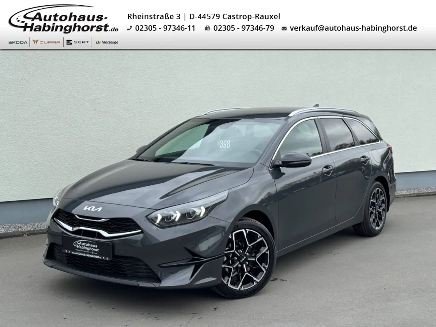 Kia Ceed SW / cee'd SW 1.5 T-GDI Edition Bi-LED Nav Shz PDC v.+ht. Grau - 1