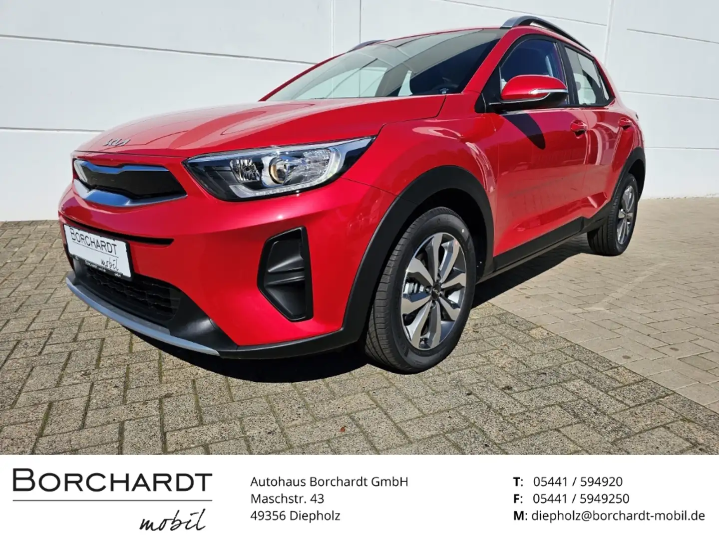 Kia Stonic Vision 1.0 T-GDI Automatik Navi SHZ Lenkr.hzg Kame Rot - 1