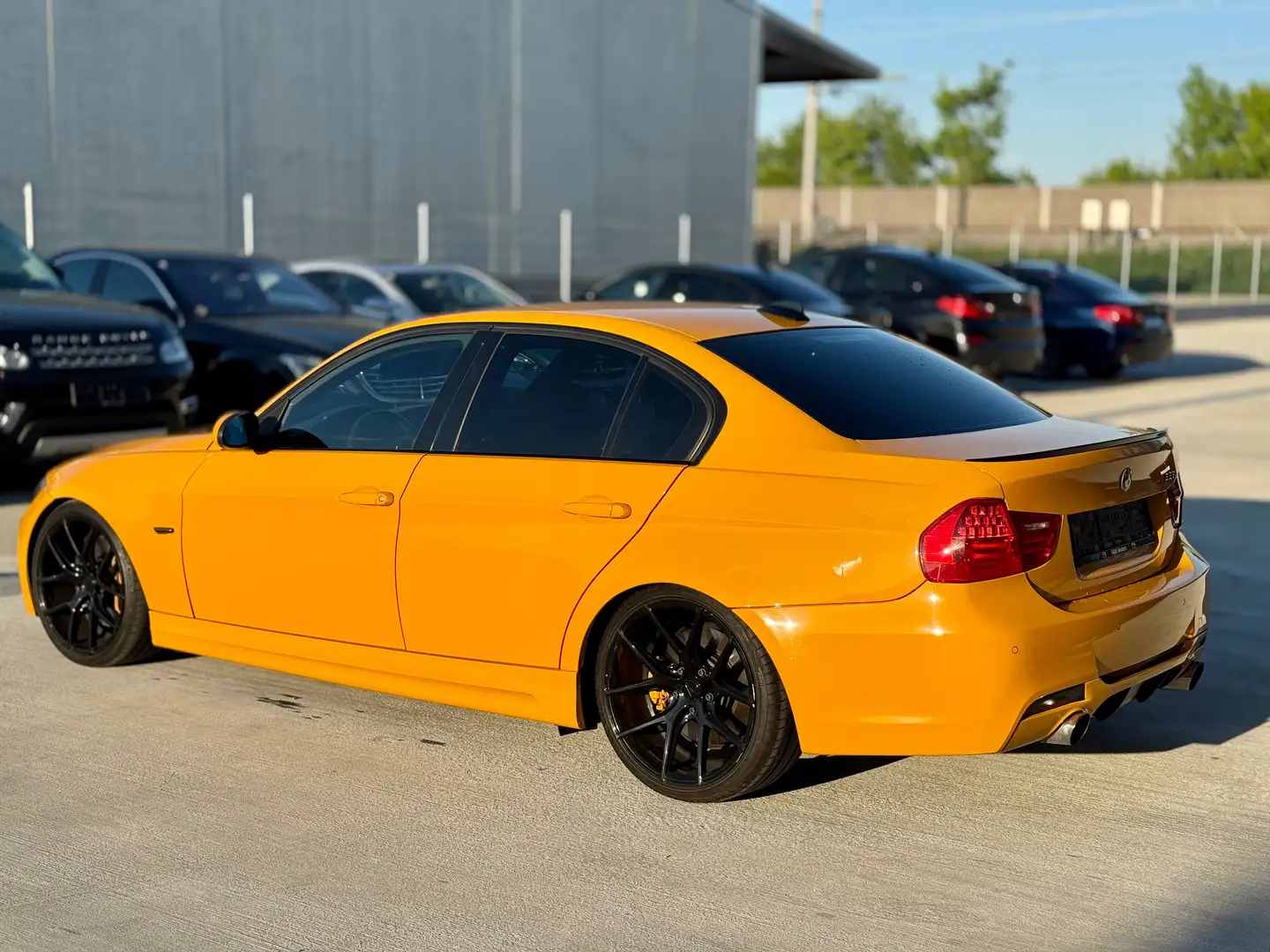 BMW 335 335i,M-Perfomance,Eisenmann,KW-Gewinde,Heckrollo Jaune - 2