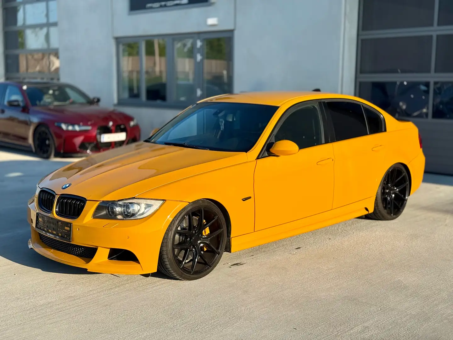 BMW 335 335i,M-Perfomance,Eisenmann,KW-Gewinde,Heckrollo Jaune - 1