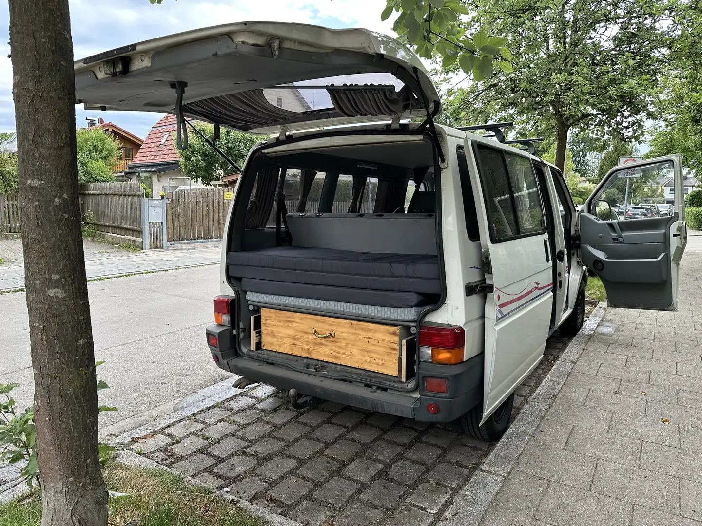 Volkswagen T4 Multivan Camper mit grüner Plakette! Bílá - 2