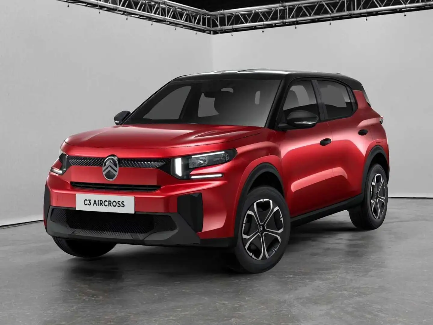 Citroen C3 Aircross 2ª s. PureTech Turbo 100 You Rojo - 1