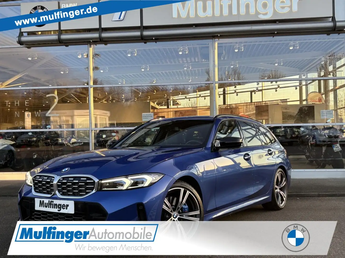 BMW 340 Mi xDr. T. HUD Kamera PanoDach Ha/Ka.AHK 19" Bleu - 1