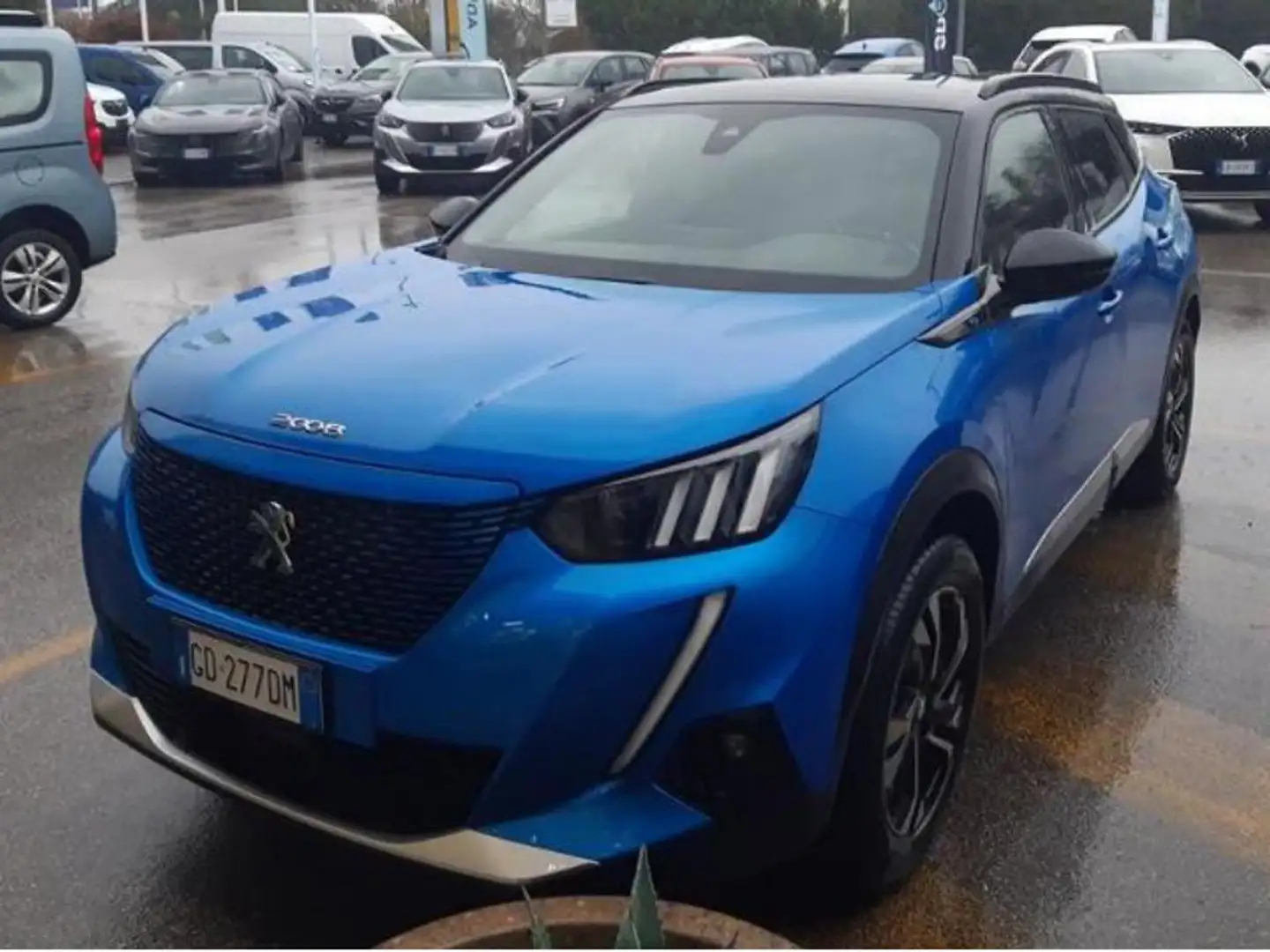 Peugeot e-2008 motore elettrico 136 CV GT Line Blu/Azzurro - 1