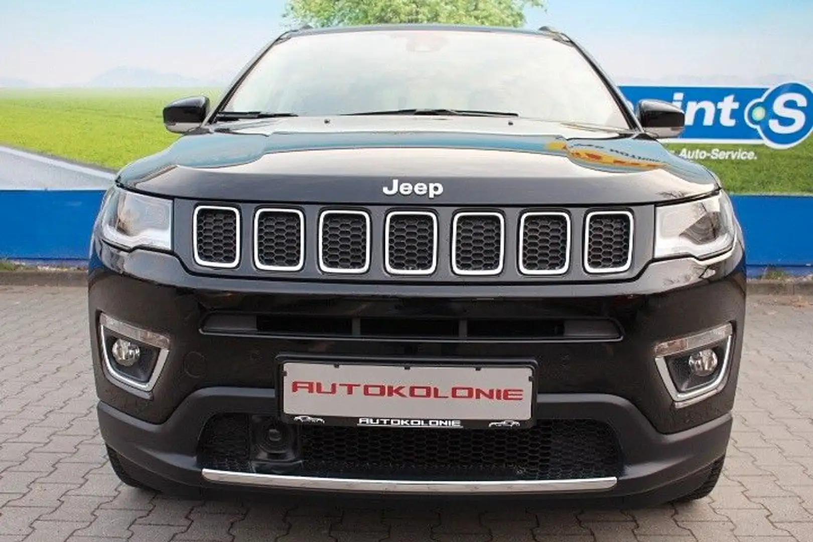 Jeep Compass COMPASS 4WD-AUTOM-LEDER-NAVI-SPUR-KAMERA Schwarz - 2
