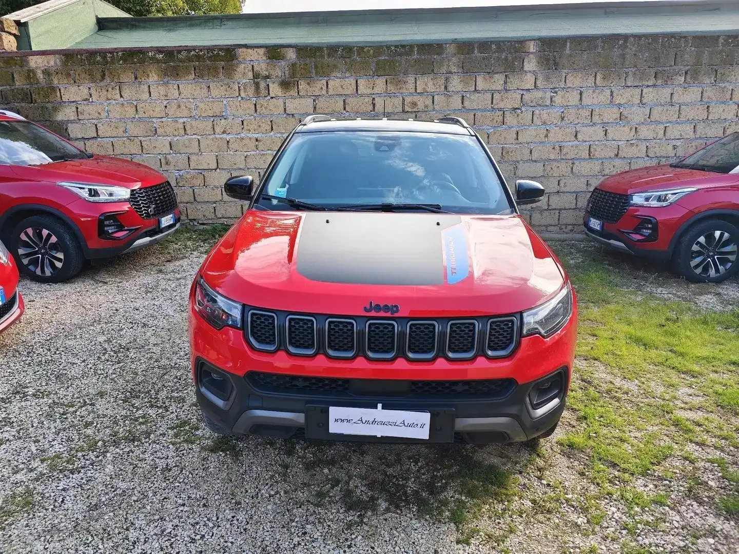 Jeep Compass 1.3 turbo t4 phev Trailhawk 4xe auto(prezzo reale) Rosso - 2