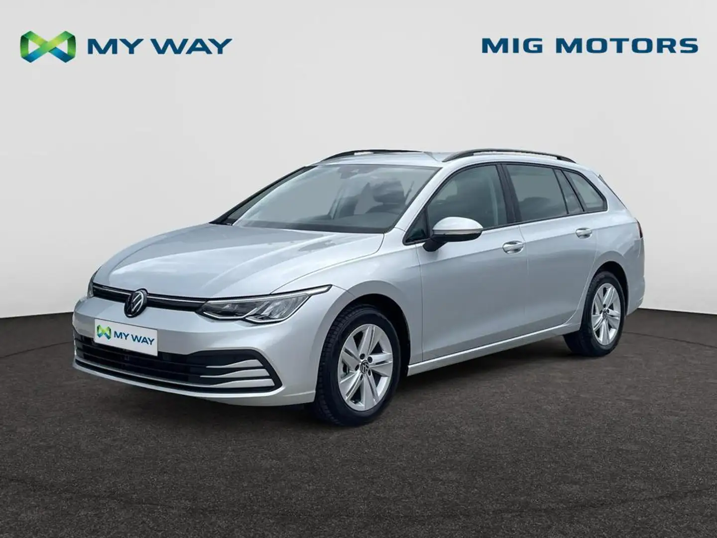 Volkswagen Golf Variant NIeuwe wagen, 42km /// Life Business 1.0 eTSI (110 pk) /// Automaat /// Parkeercamera achter Argent - 1