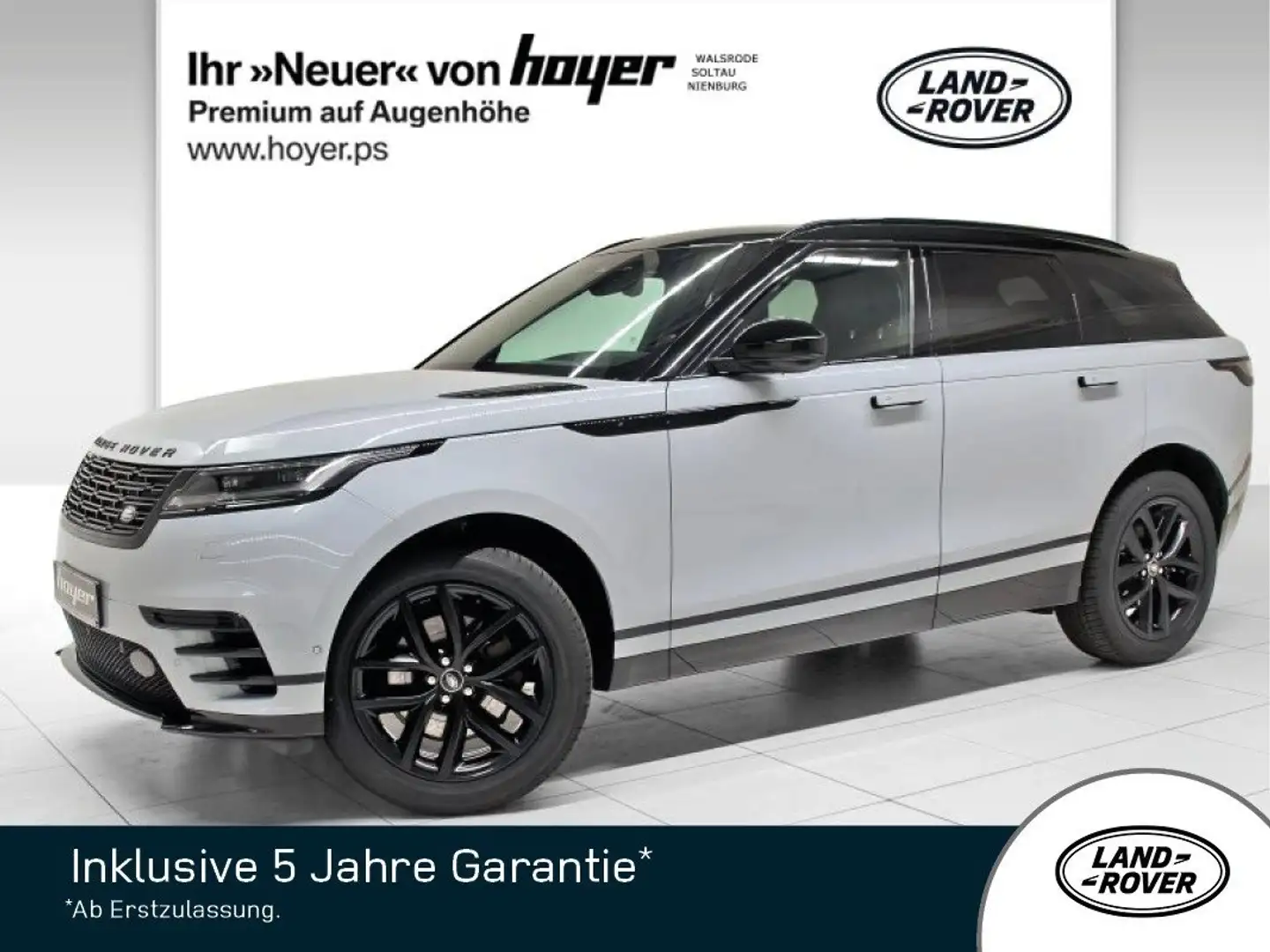 Land Rover Range Rover Velar D200 R-Dynamic SE  HUD AHK DAB LED Grau - 1