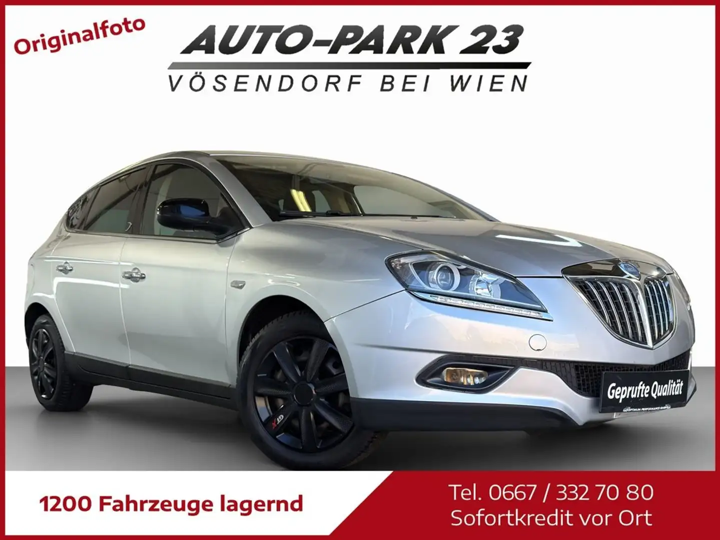 Lancia Delta **NEUES-PICKERL6/2027**NUR120.000KM*MOD2011 Silber - 1