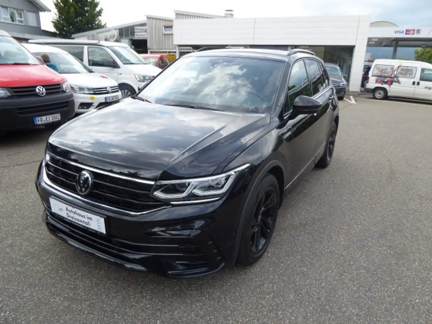 Volkswagen Tiguan R-Line 2,0 TDI scr 4motio  DSG Negro - 1