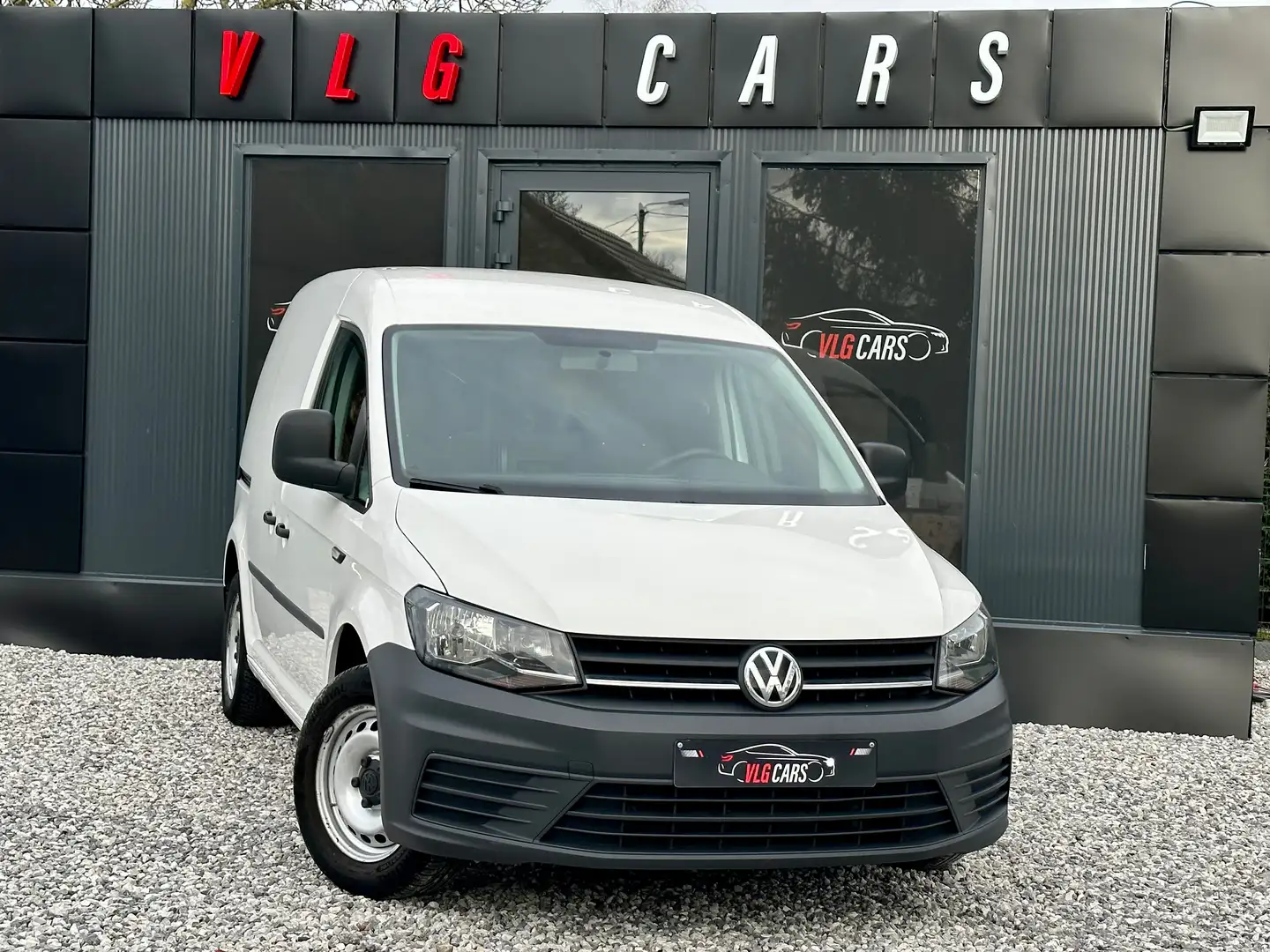 Volkswagen Caddy 1.6TDi Utilitaire Airco Att. remorque Garantie 1an Blanc - 1