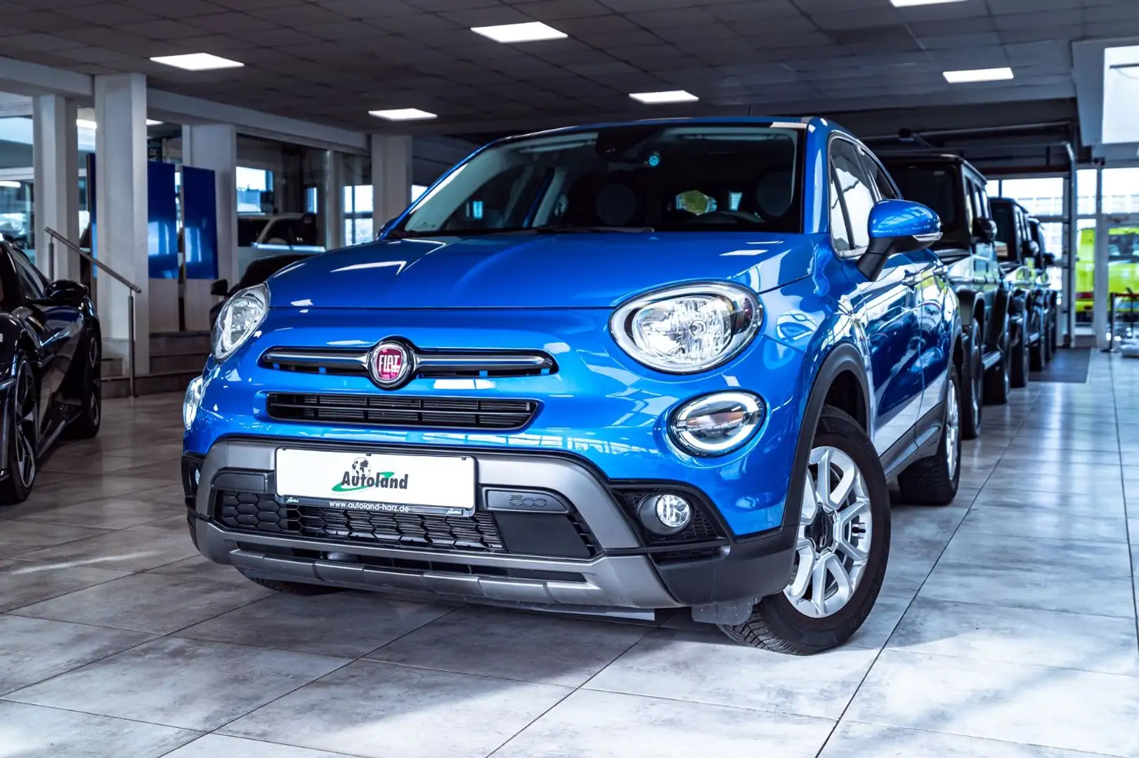 Fiat 500X 1.3 FireFly DCT City Cross *NAVI*R-CAM*SHZG Blau - 1