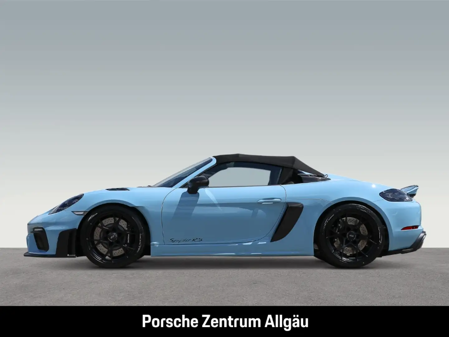 Porsche 718 Spyder RS Weissach-Paket Sportabgas Lift-VA Niebieski - 2