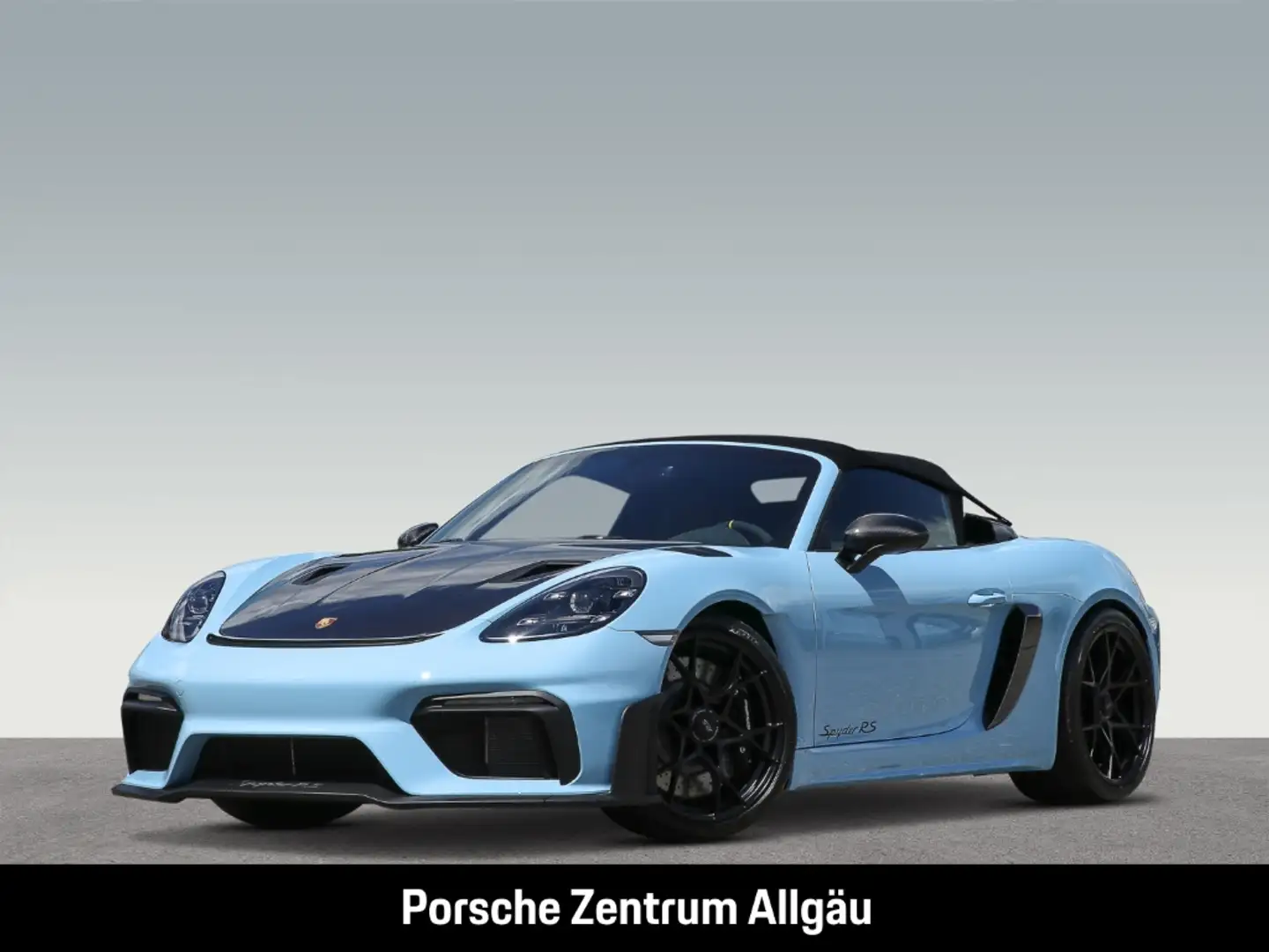 Porsche 718 Spyder RS Weissach-Paket Sportabgas Lift-VA Niebieski - 1