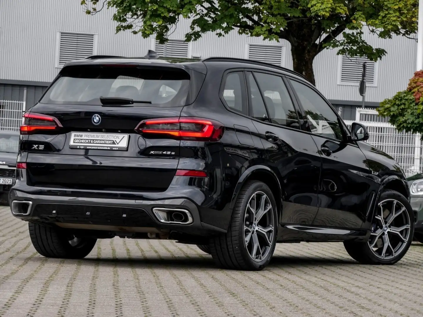 BMW X5 xDrive45e M Sport NAVI+HUD+LED+LUFTFEDERUNG+ALARM+ Nero - 2