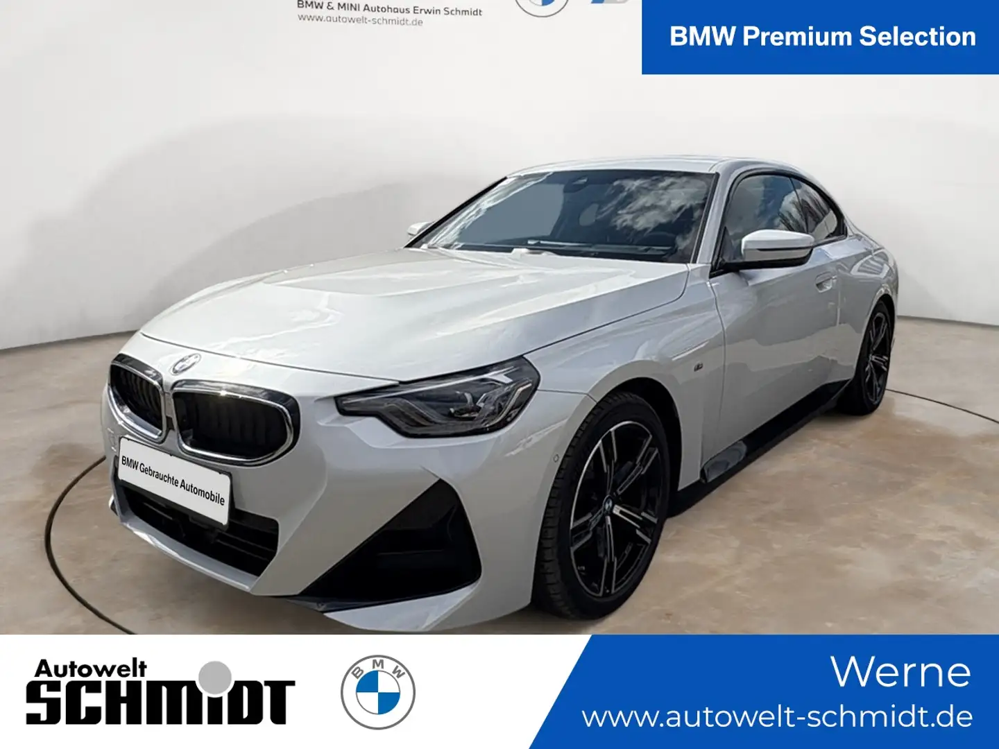 BMW 220 i Coupe M Sport / NP= 56.300,- / Adapt. LED / Blanc - 1